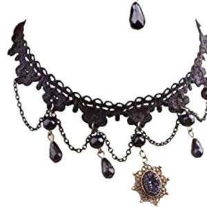 Steampunk Rhinestone Star Pendant